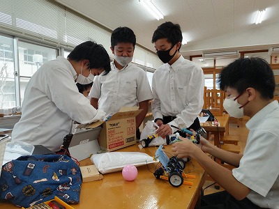 中学サイエンス部 「第20回創造アイデアロボットコンテスト佐賀県中学生大会」