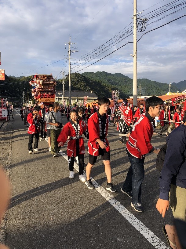 唐津市厳木町「第26回中島山笠」に参加しました
