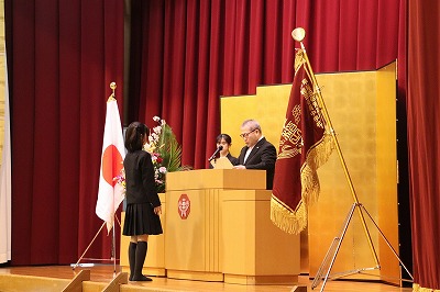2023年度早稲田佐賀中学校卒業式を挙行しました