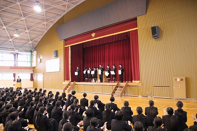 2023年度3学期終業式・修了式を実施しました