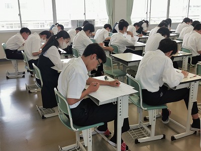 2023年度1学期中間考査を実施しました