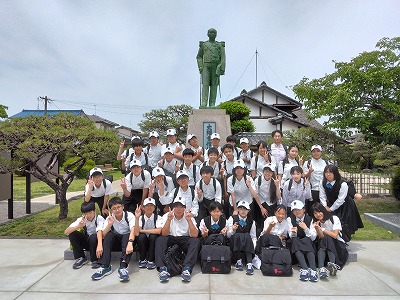 中1 佐賀歴史探訪（大隈重信ゆかり地探訪）
