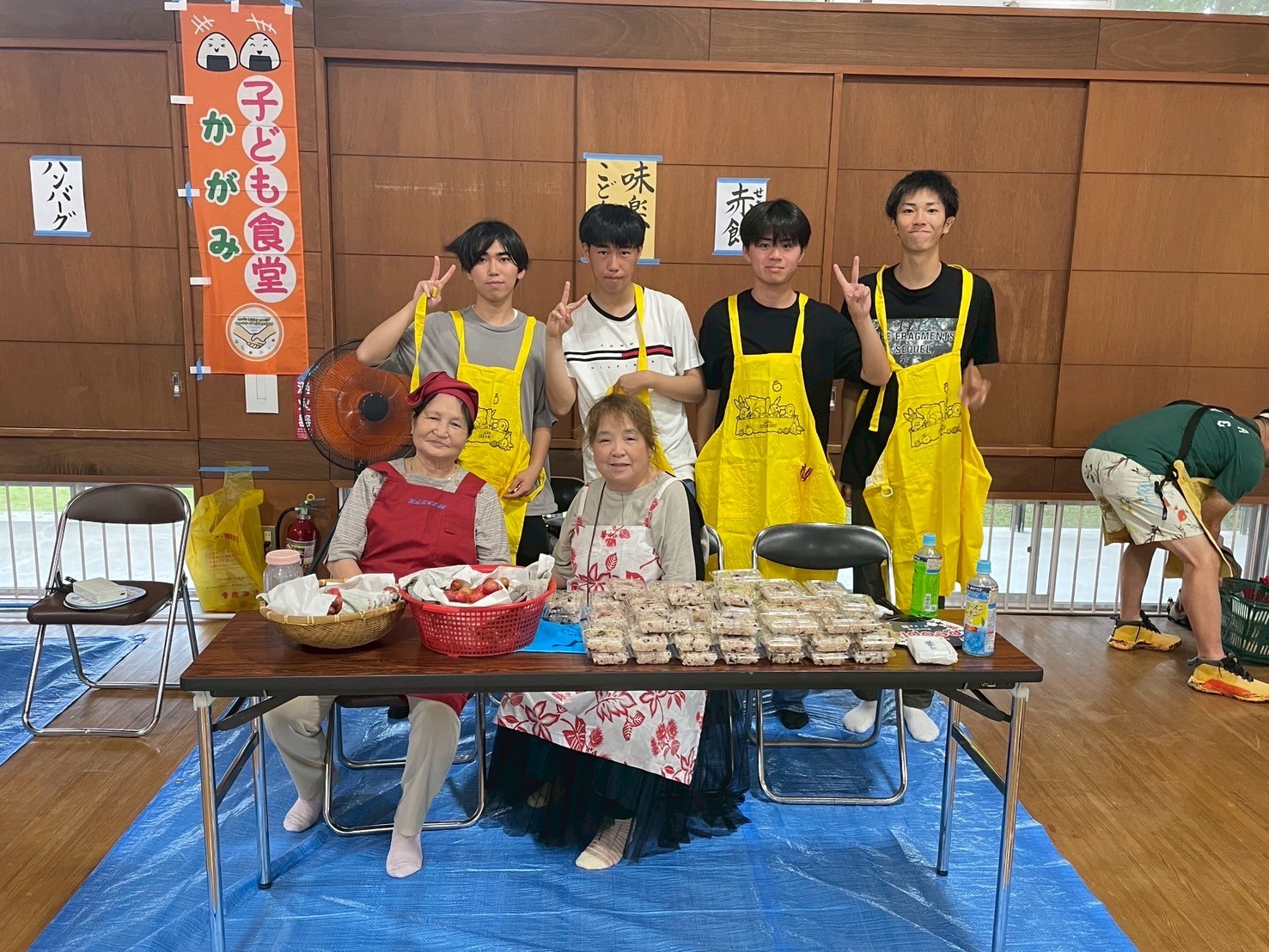 「第６回からつたらふく子ども食堂」が開催されました