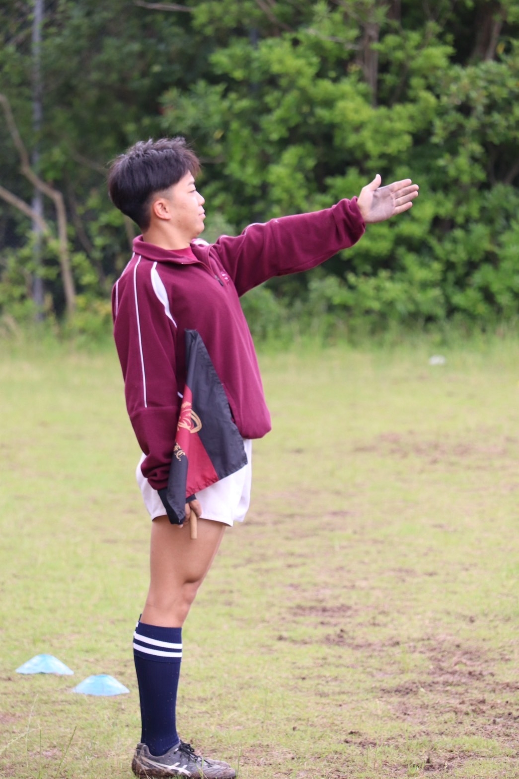 本校ラグビー部の選手・マネージャーがレフェリー資格を取得！