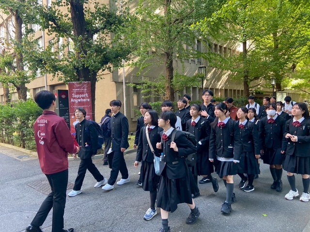 高校1年生 東京研修〈3日目〉─早稲田の学び、未来への一歩─