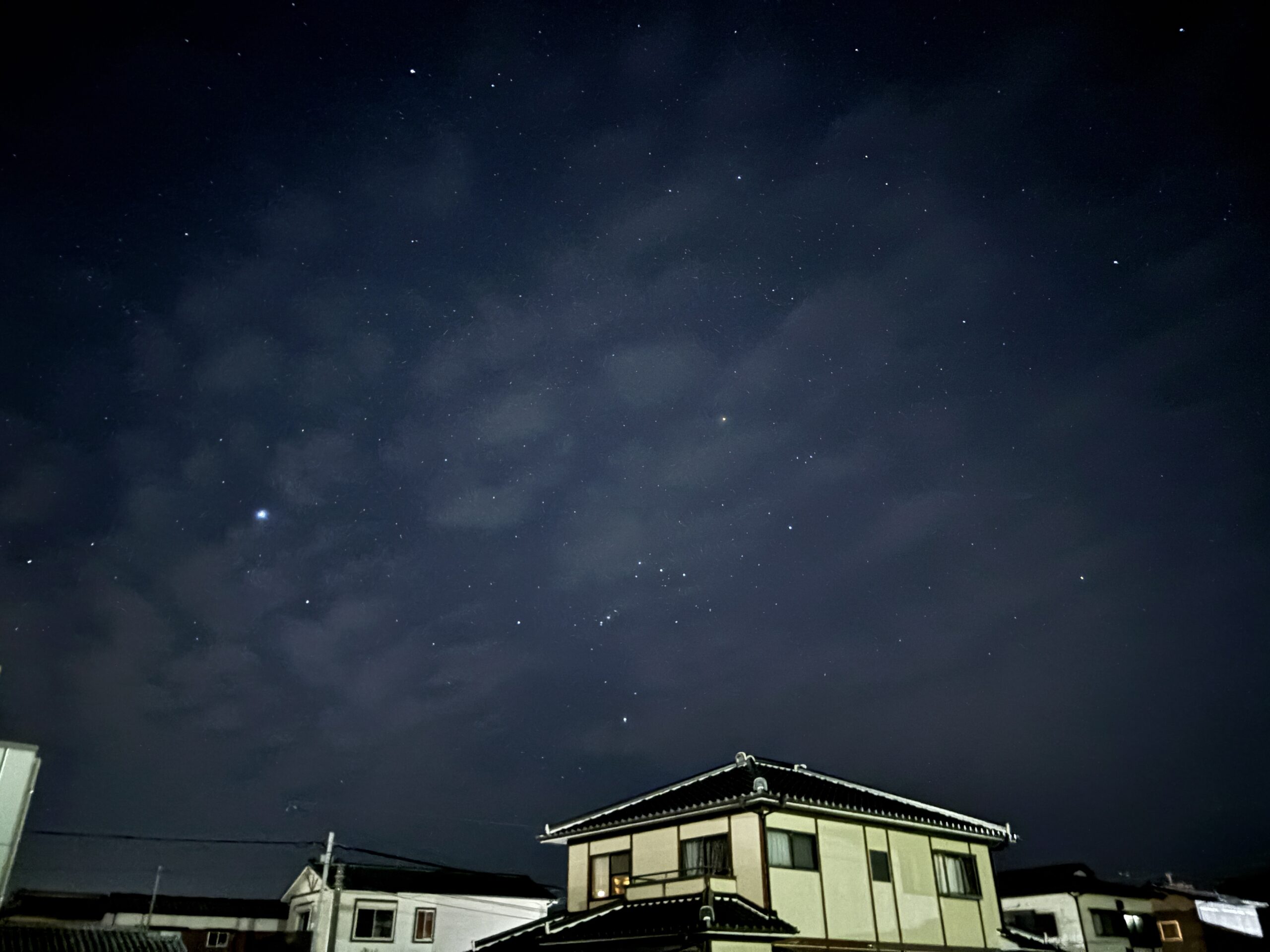 【双子座流星群】星空観測を行いました