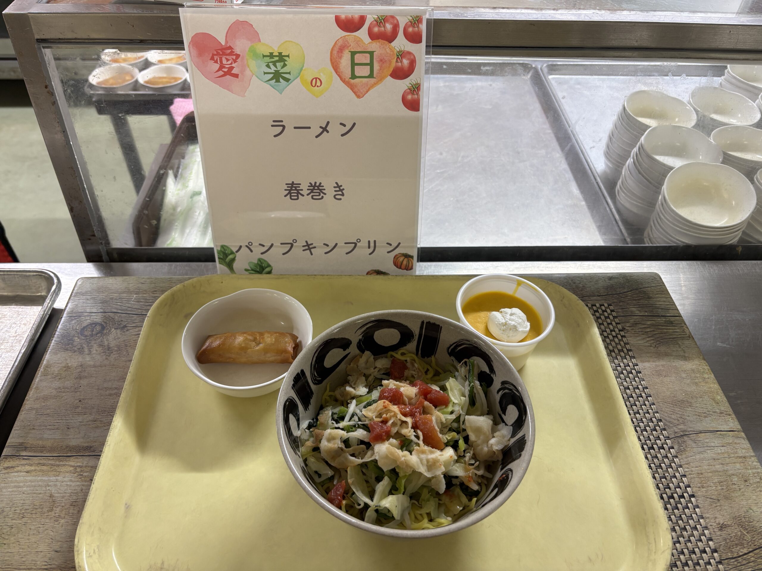 寮生に大人気のメニューが登場しました