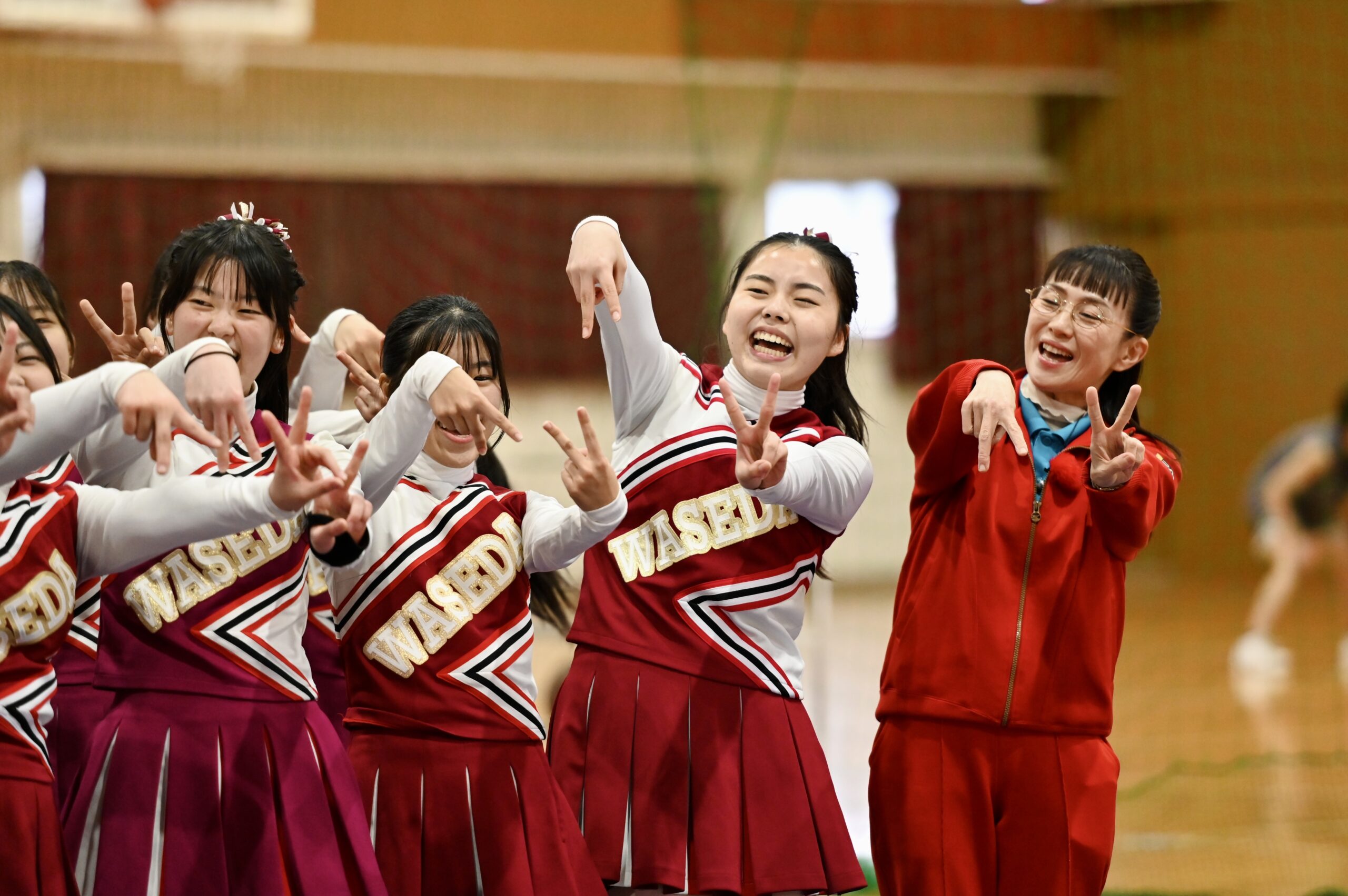 本校生徒会執行部・応援部がサガテレビに生出演！