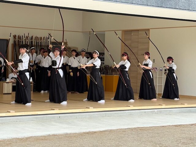 弓道場が新しくなりました！