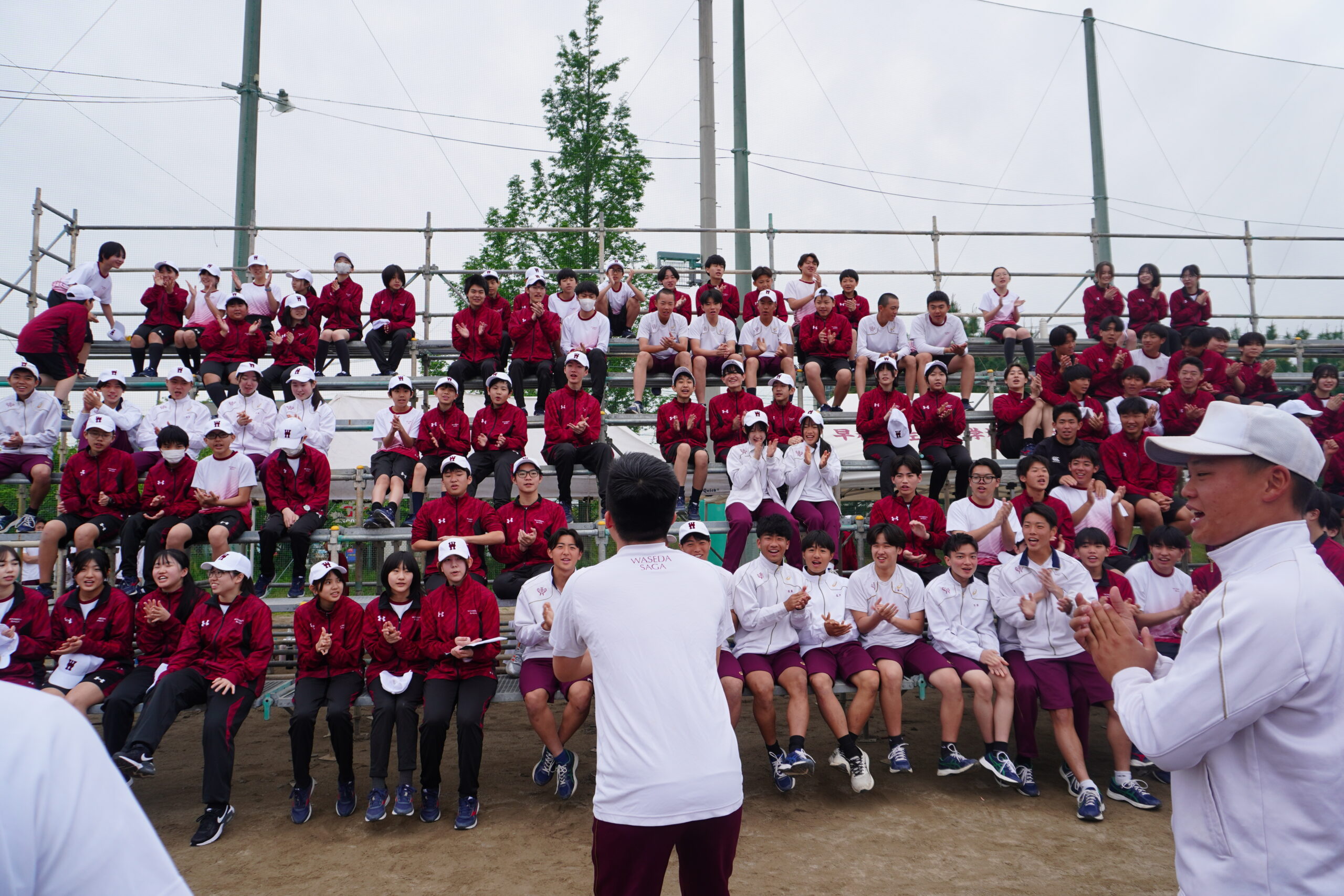 体育祭の本番へ向けて、少しずつ