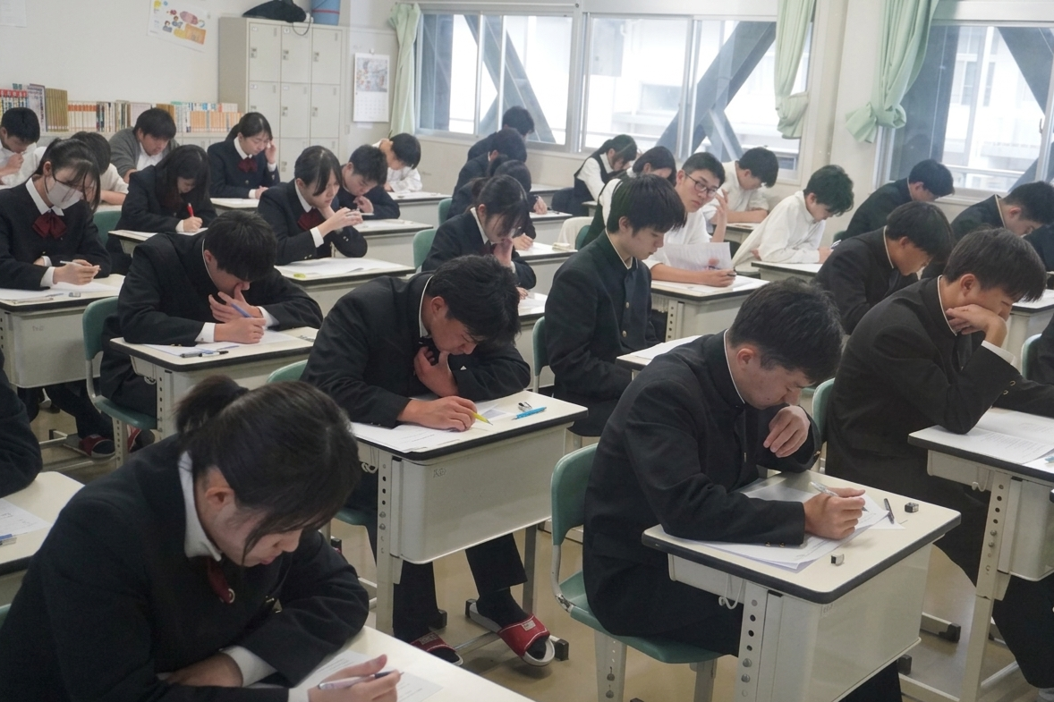 第３回の実力テストが実施されました