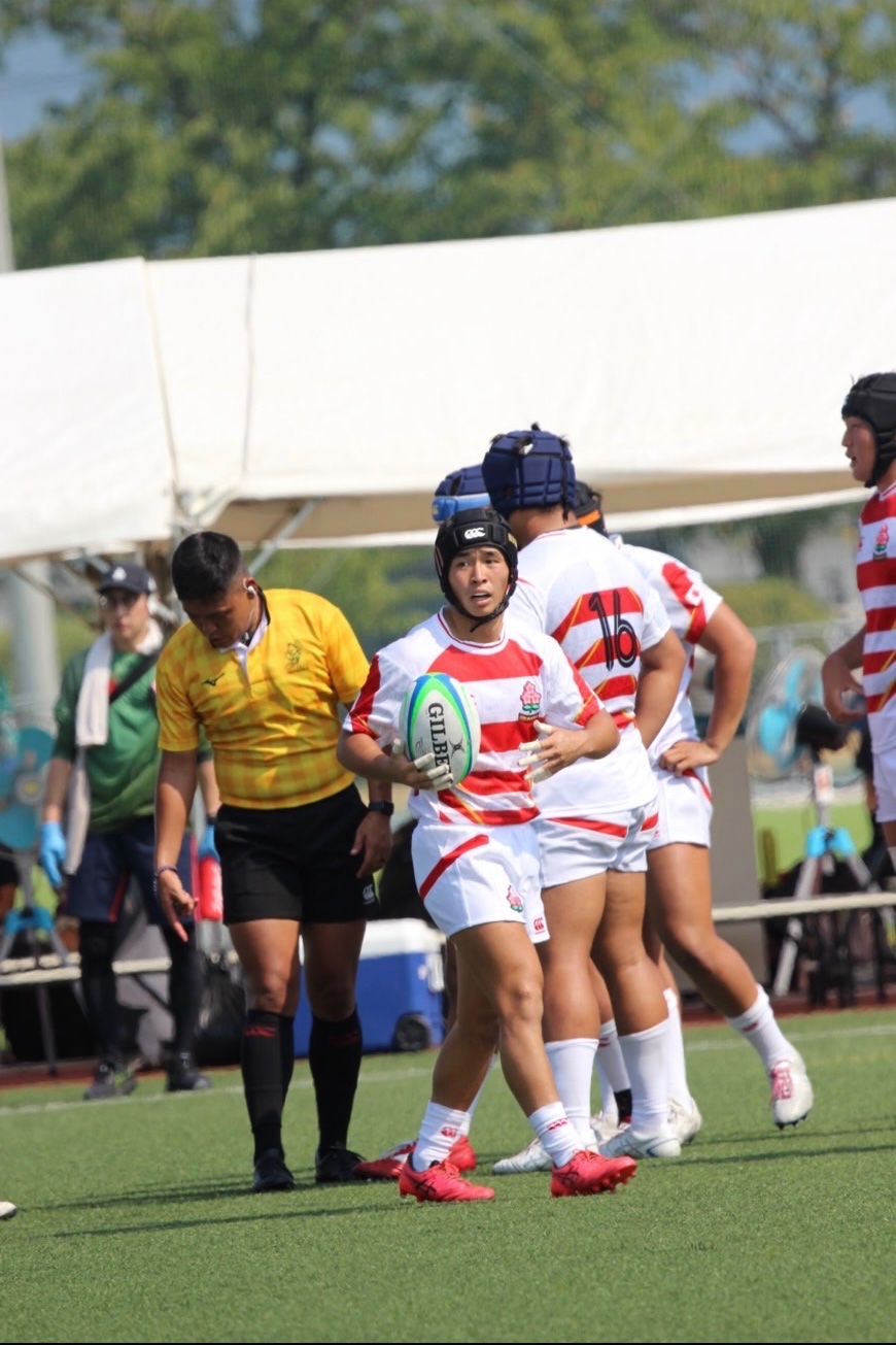 U17日本代表に選出！ ～ラグビーを通して技術も人間性も磨く～