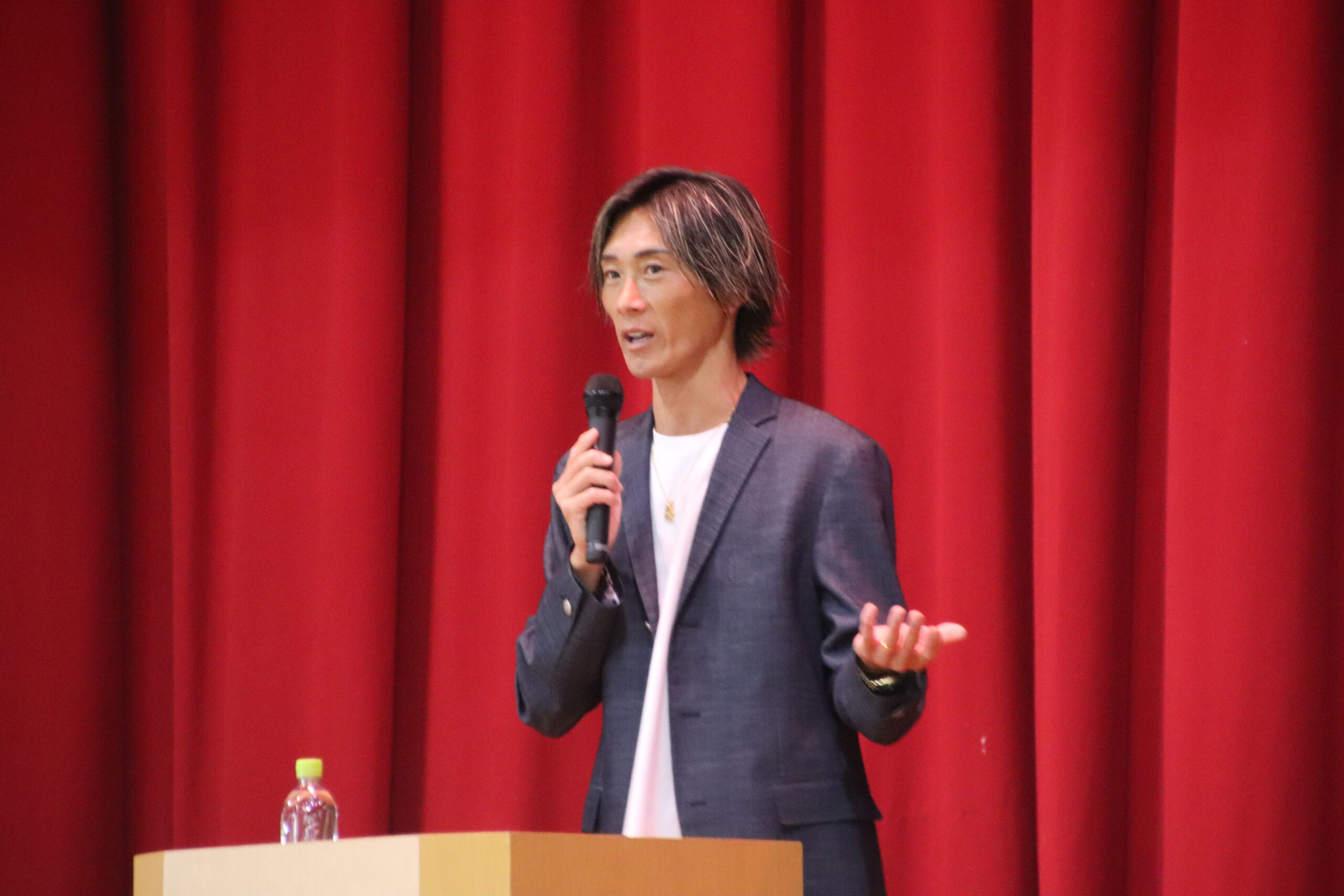 「0から1をつくる」― 峰竜太選手による講演会