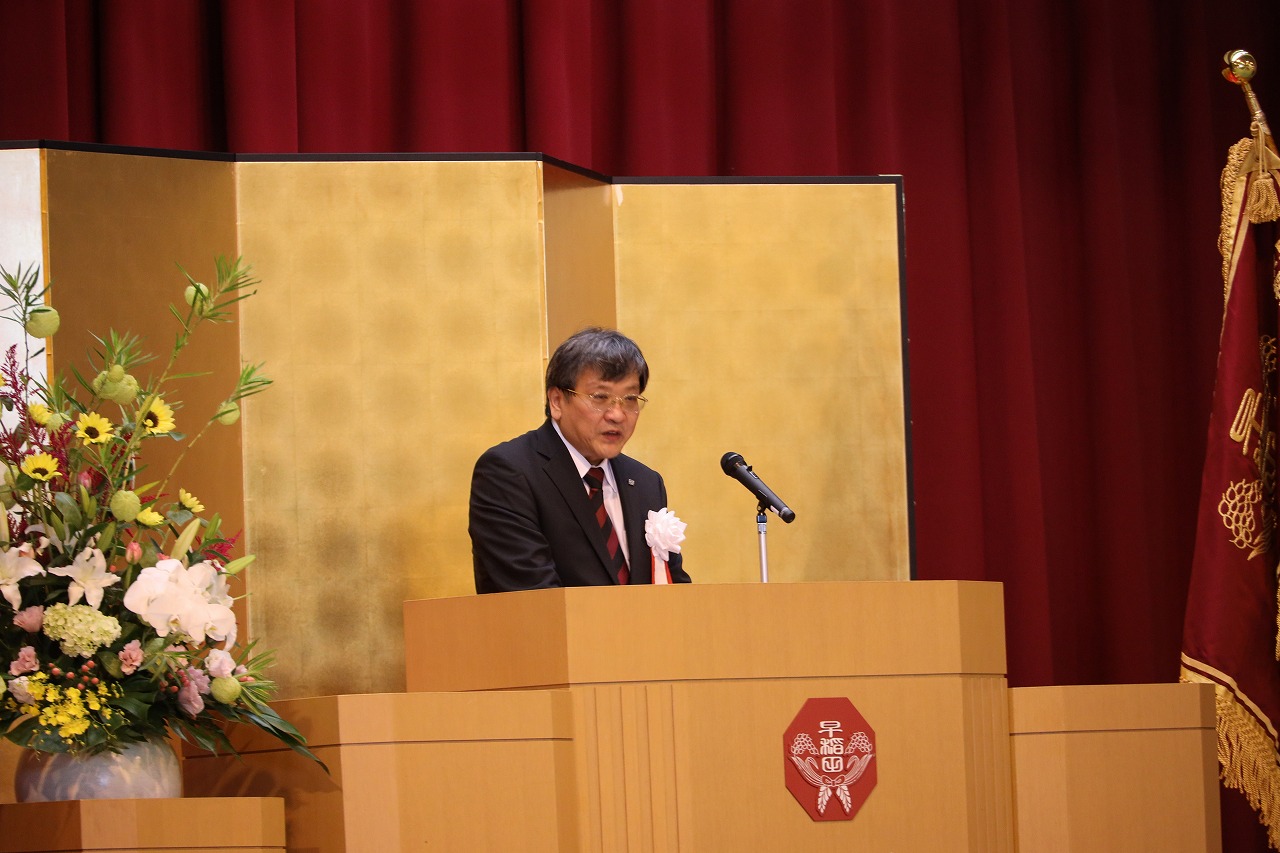 早稲田佐賀中学校・高等学校創立10周年記念式典を実施いたしました 