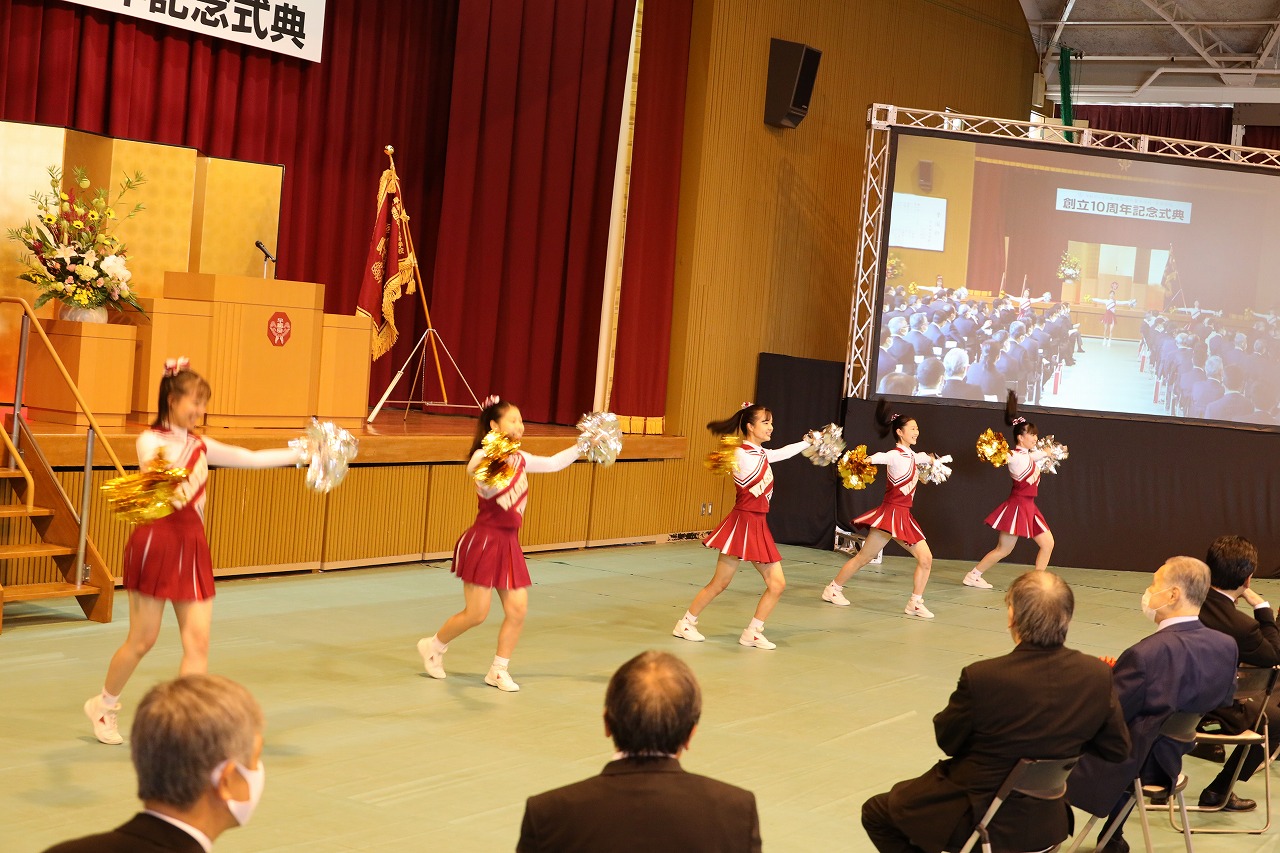 早稲田佐賀中学校・高等学校創立10周年記念式典を実施いたしました 